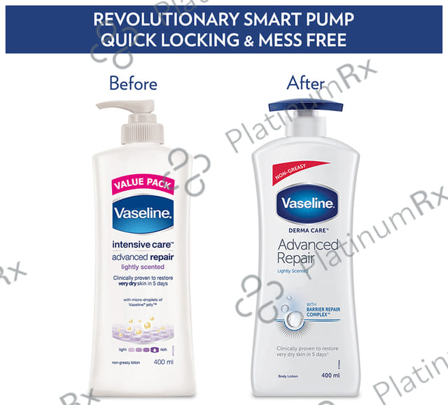 Vaseline Advanced Repair Derma Care Body Lotion 400 ml