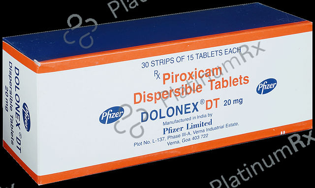Dolonex DT 20mg Tablet 15s