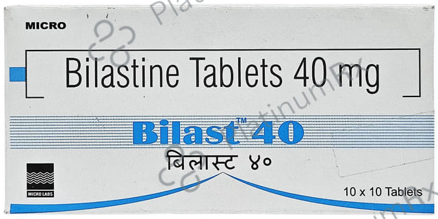 Bilast 40mg Tablet 10s