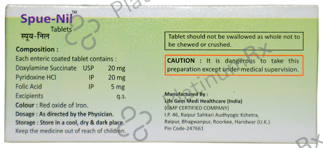 Spue-Nil Tablet