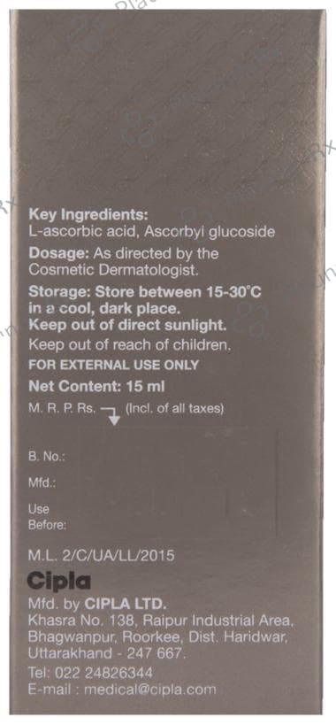 VC 15 Vitamin C Serum 15ml