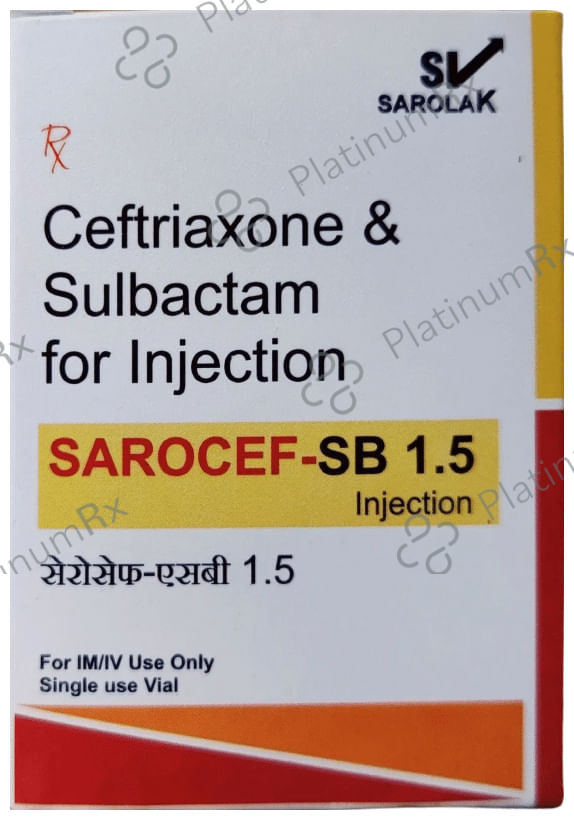 Sarocef-SB 1.5 Injection