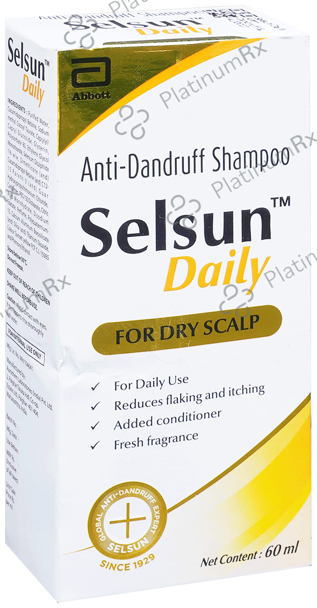 Selsun Daily Anti Dandruff Shampoo 60ml