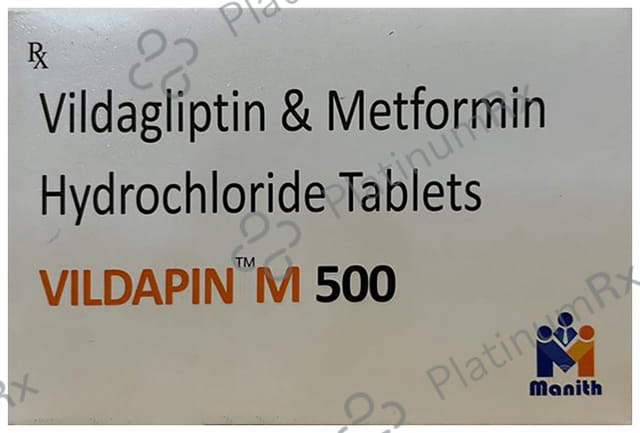 Vildapin M 500 Tablet