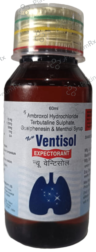 New Ventisol Expectorant 60ml