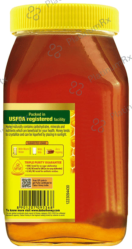 Dabur Honey 100% Pure Honey Brand With No Sugar Adulteration 1kg
