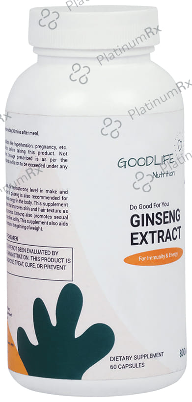 Goodlife Nutrition Ginseng Extract Capsule