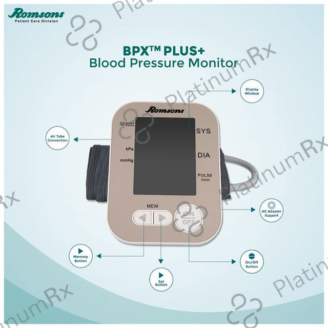 Romsons BPX Plus+ Blood Pressure Monitor