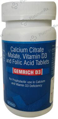 Gemrich D3 Tablet 30s