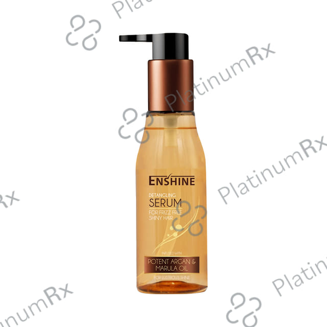 Enshine Detangling Serum Infused with Argan & Marula Oil for Frizz Free Shiny Hair
