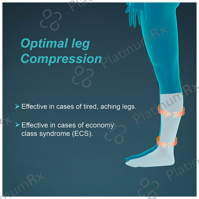 Tynor I 67 Medical Compression Stocking Pair Below Knee Small 1s