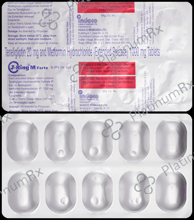 J Ring M Forte Tablet ER