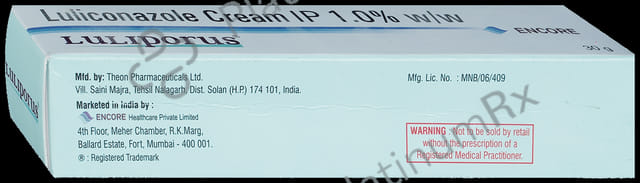 Luliporus Cream 30 Cream