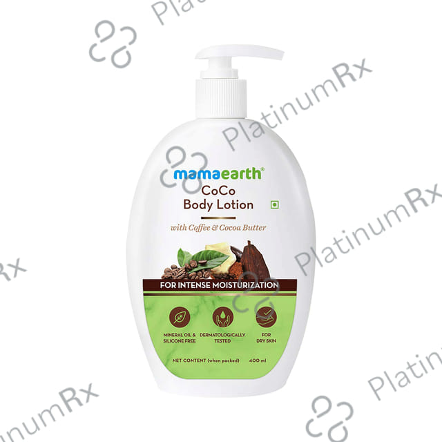 Mamaearth Coco Body Lotion for All Skin Types - Mineral Oil & Silicone-Free