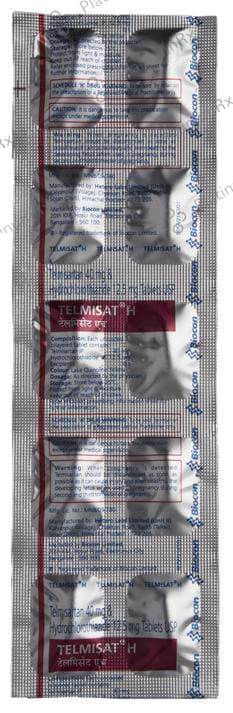 Telmisat H 12.5/40mg Tablet 10s