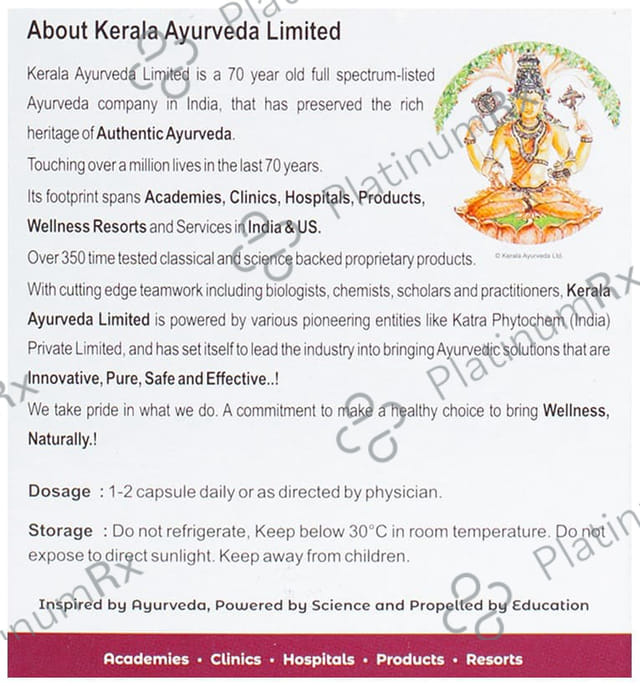 Kerala Ayurveda Lumbagest Capsule