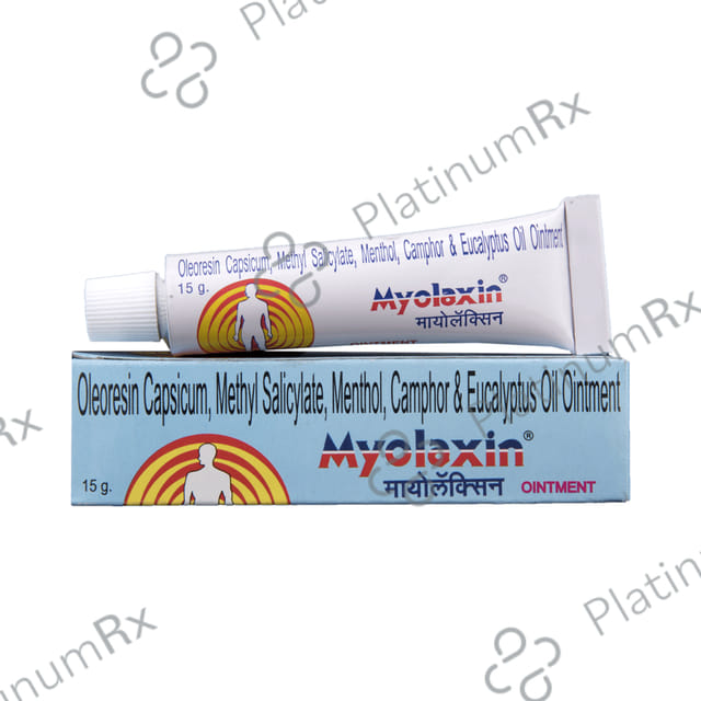 Myolaxin Ointment 15gm