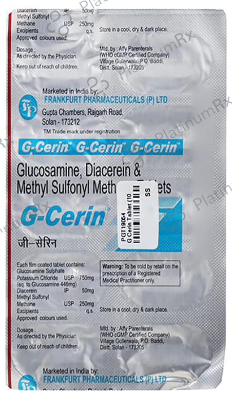 G Cerin Tablet 10s