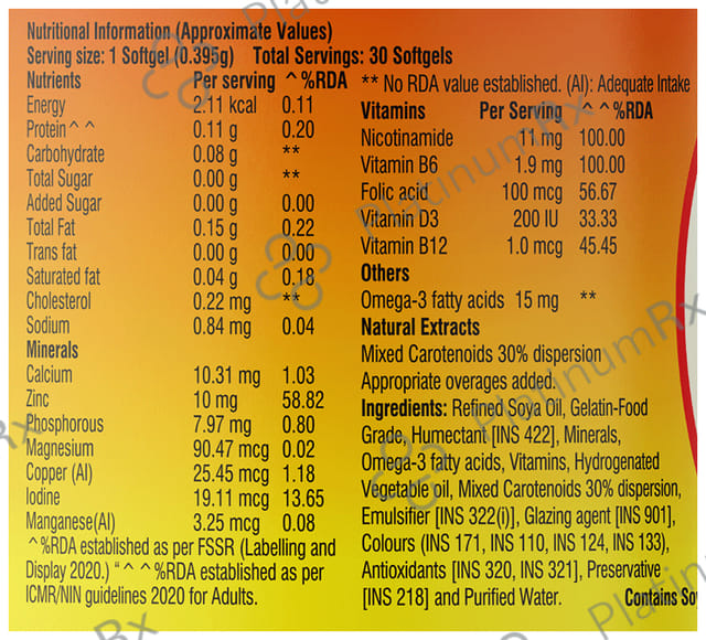 Multivite FM Capsule 30s