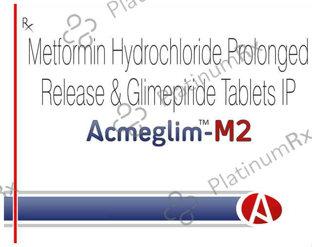 Acmeglim M 2/500mg Tablet PR 10s