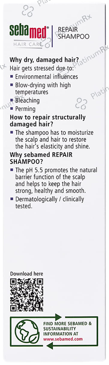 Sebamed Repair Shampoo 200ml