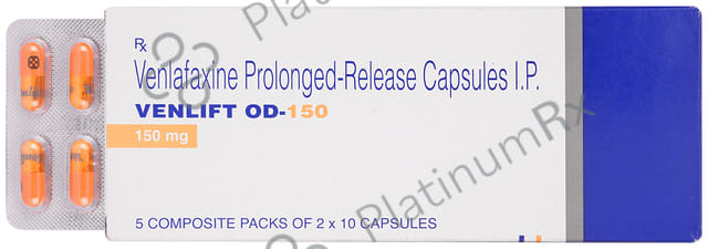 Venlift OD 150mg Capsule PR 10s