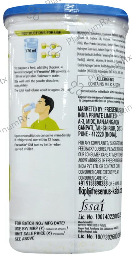 Fresubin DM Nutrition Cardamom Flavour Powder 400gm