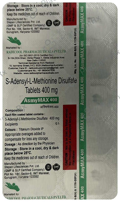 Asmymax 400mg Tablet 10s