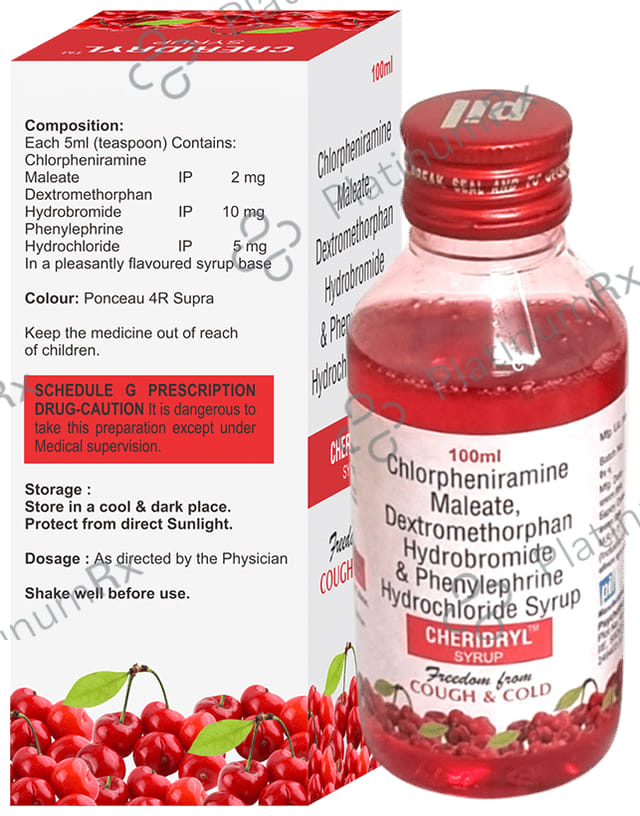 Cheridryl 2/10/5mg Syrup 100ml