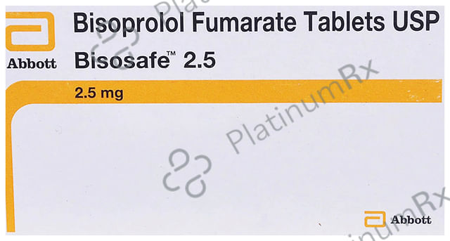 Bisosafe 2.5mg Tablet 10s