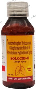 Solocof D Syrup Sugar Free 100ml