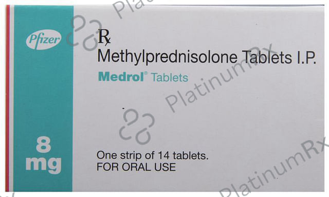 Medrol 8mg Tablet 14s