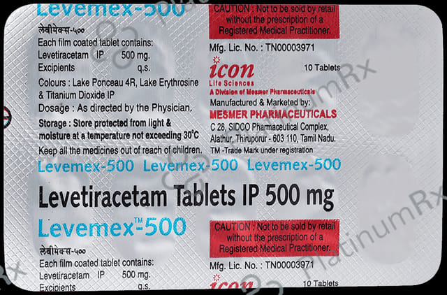 Levemex 500mg Tablet 10s
