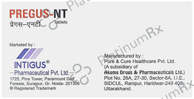 Pregus NT 75mg/10mg Tablet