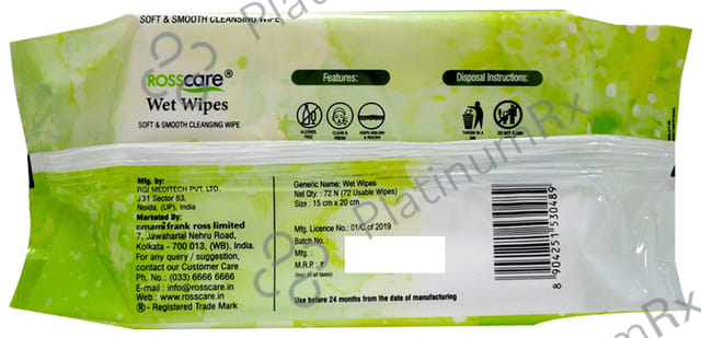 Rosscare Wet Wipes
