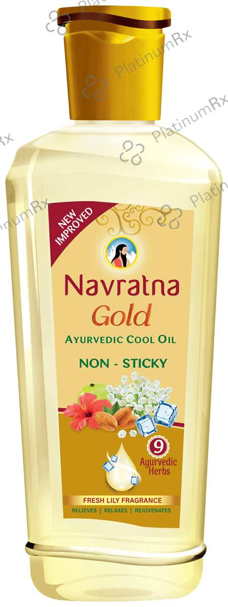 Navratna Gold Ayurvedic Cool Oil 200 ml