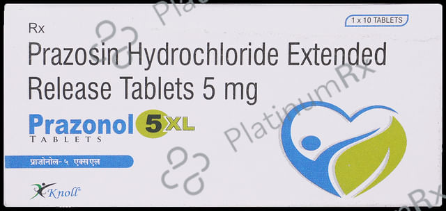 Prazonol 5mg Tablet XL 10s