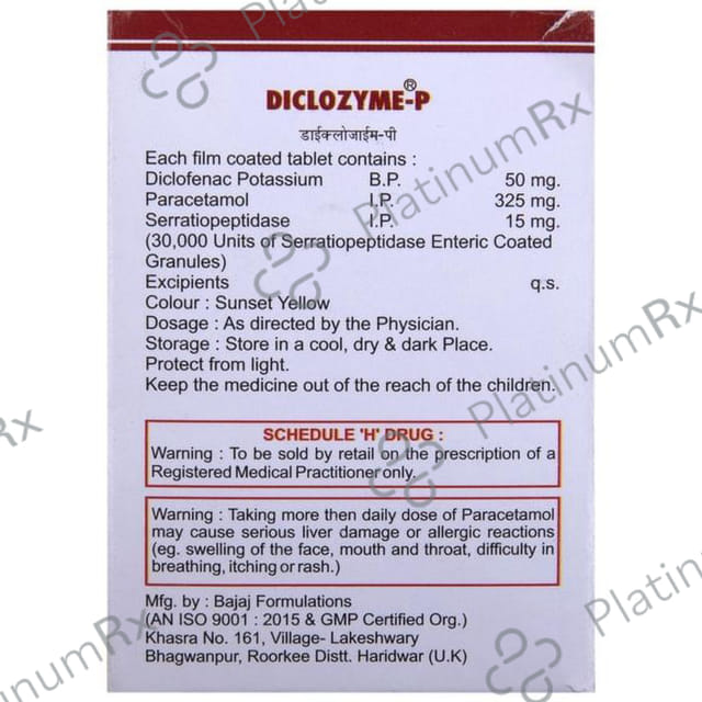 Diclozyme-P Tablet