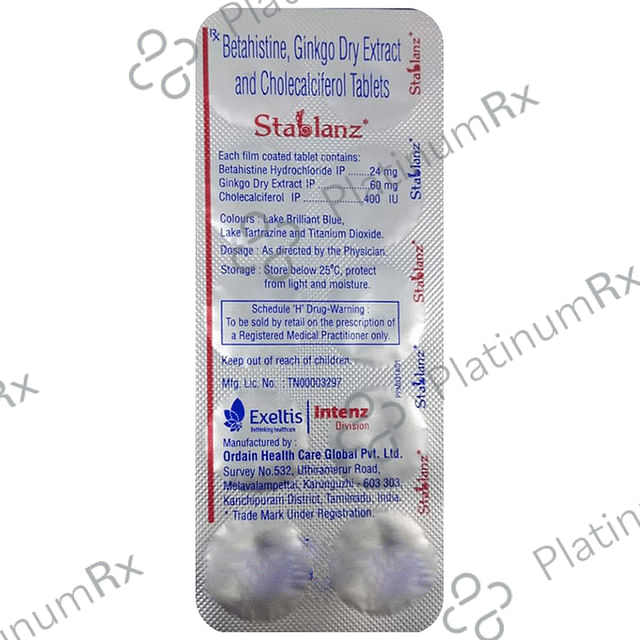 Stablanz 24/60mg Tablet 10s