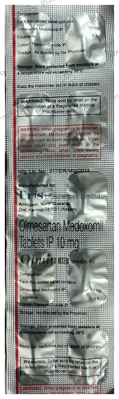 Olmin 10mg Tablet 10s