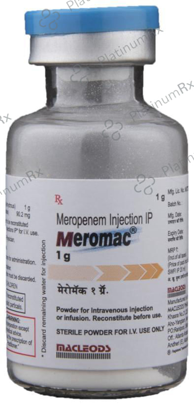 Meromac 1gm Powder For Injection 1s