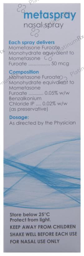 Metaspray 50mcg Nasal Spray 10ml