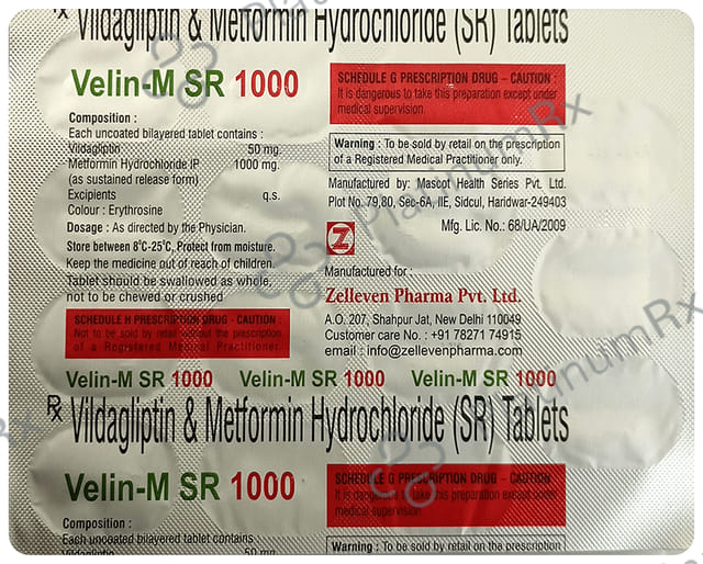 Velin-M SR 1000 Tablet