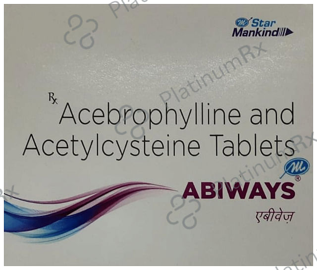 Abiways 100/600mg Tablet 15s
