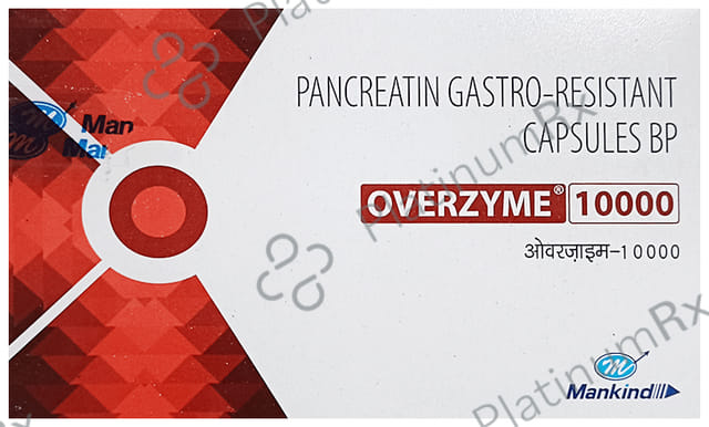 Overzyme 10000 Capsule 10s