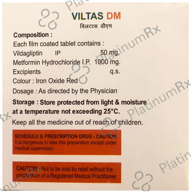 Viltas DM Tablet 10 Tablet