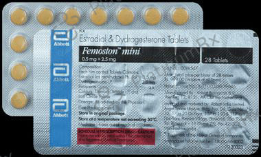 Femoston Mini 2.5/0.5mg Tablet 8s