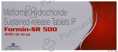 Formin SR 500mg Tablet 15s