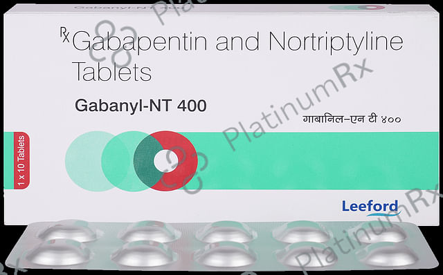 Gabanyl NT 400/10mg Tablet 10s