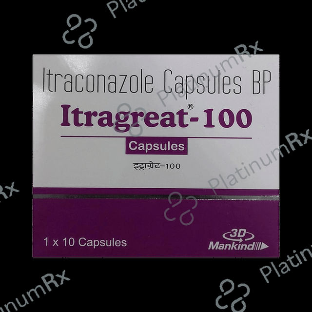 Itragreat 100mg Capsule 10s